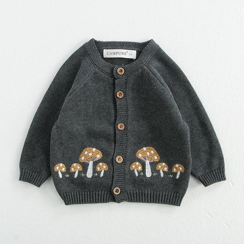 Girls' Stylish Casual Cardigan Sweater Outerwear