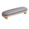 Wood Stand Manicure Hand Pillow PU Leather Manicure Table Mat Nail Art Hand Cushion  For Two Hands