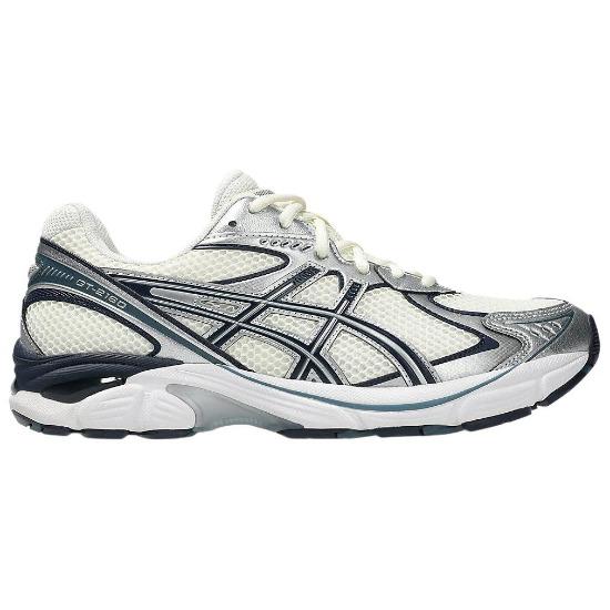 Asics GT-2160 Comfortable Durable Running Shoes Unisex Sneakers Off-White Silver Blue 1203A275-117