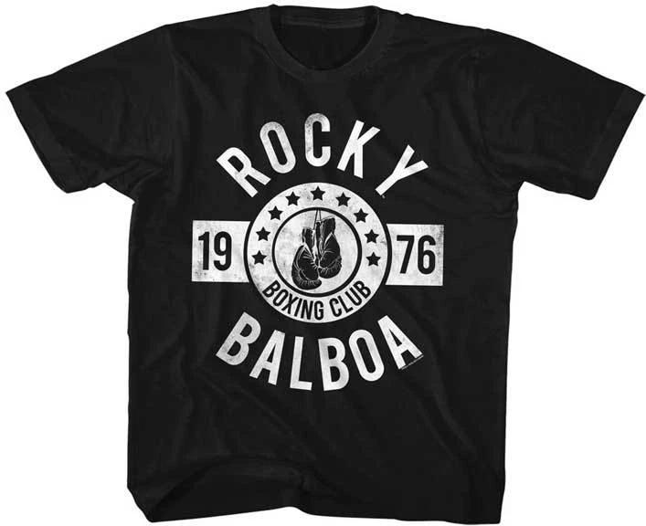 Rocky Balboa Boxing Club 1976 Licensed Youth T Shirt 2T-YXL XL