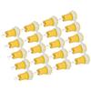 20Pcs Banana Socket Binding Post Adapter Brass Safe Welding Type Grounding Terminal 4mm 402 1KV