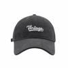 Korean Men Women Baseball Cap Corduroy Snapback Hat Fashion Letter Embroidery Cap  Visors