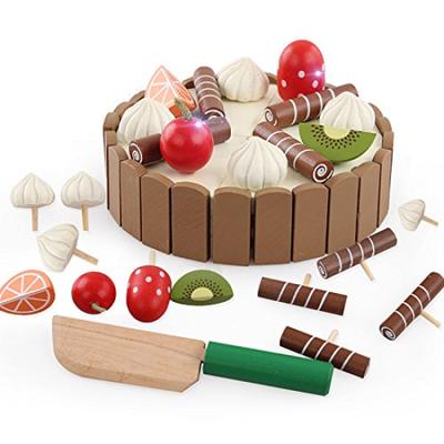 Afternoon Tea Holzspielzeug Holzspielhaus Cupcake Schokoladenkuchen Erdbeerkuchen Baumkuchen Schokolade Schokolade Vanille Erdbeere Erdbeere Spielhaus
