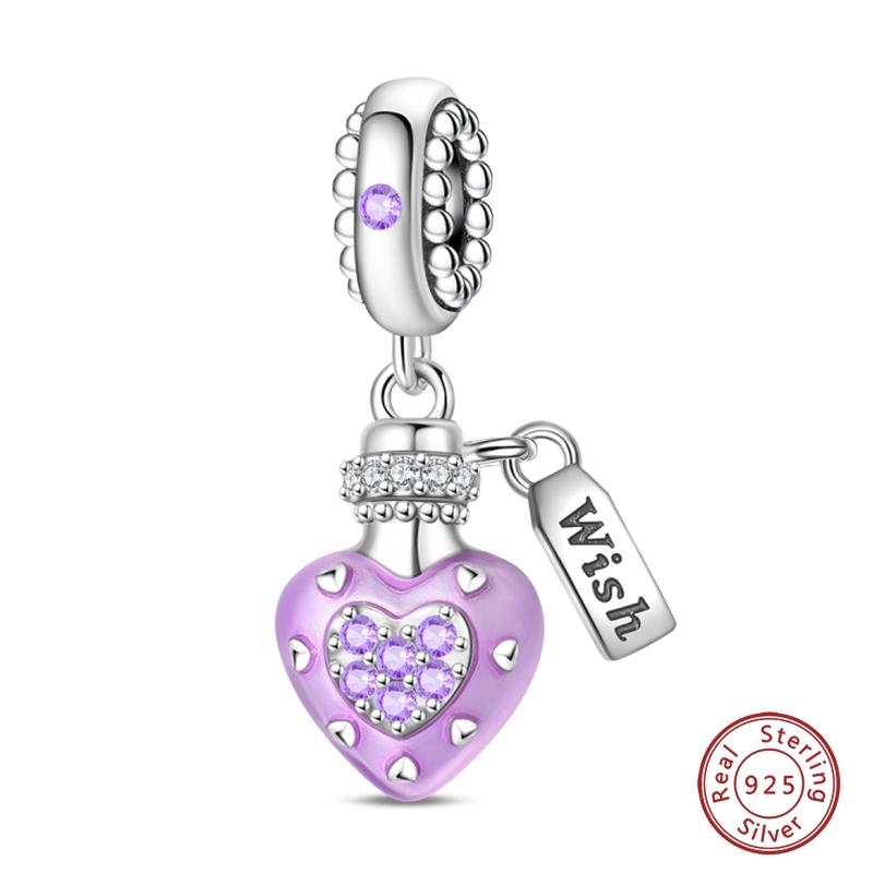 Original Copper Charms Beads Pendants Warm Family & Sunflower Heart Suitable For 3Mm Bracelets Diy Jewelry Making