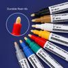 12color Paint Marker,Waterproof Not Easy To Fade,Car Paint,Wood,Ceramics,Tires, Balloons,Shoes,Metal Markers Paint-Mending Pen