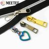 5-30Pcs Meetee 5# Nylon Zipper Puller Down Jackets Bags Zippers Sliders Garment Zips Head Repair Kits DIY Sewing Accessories
