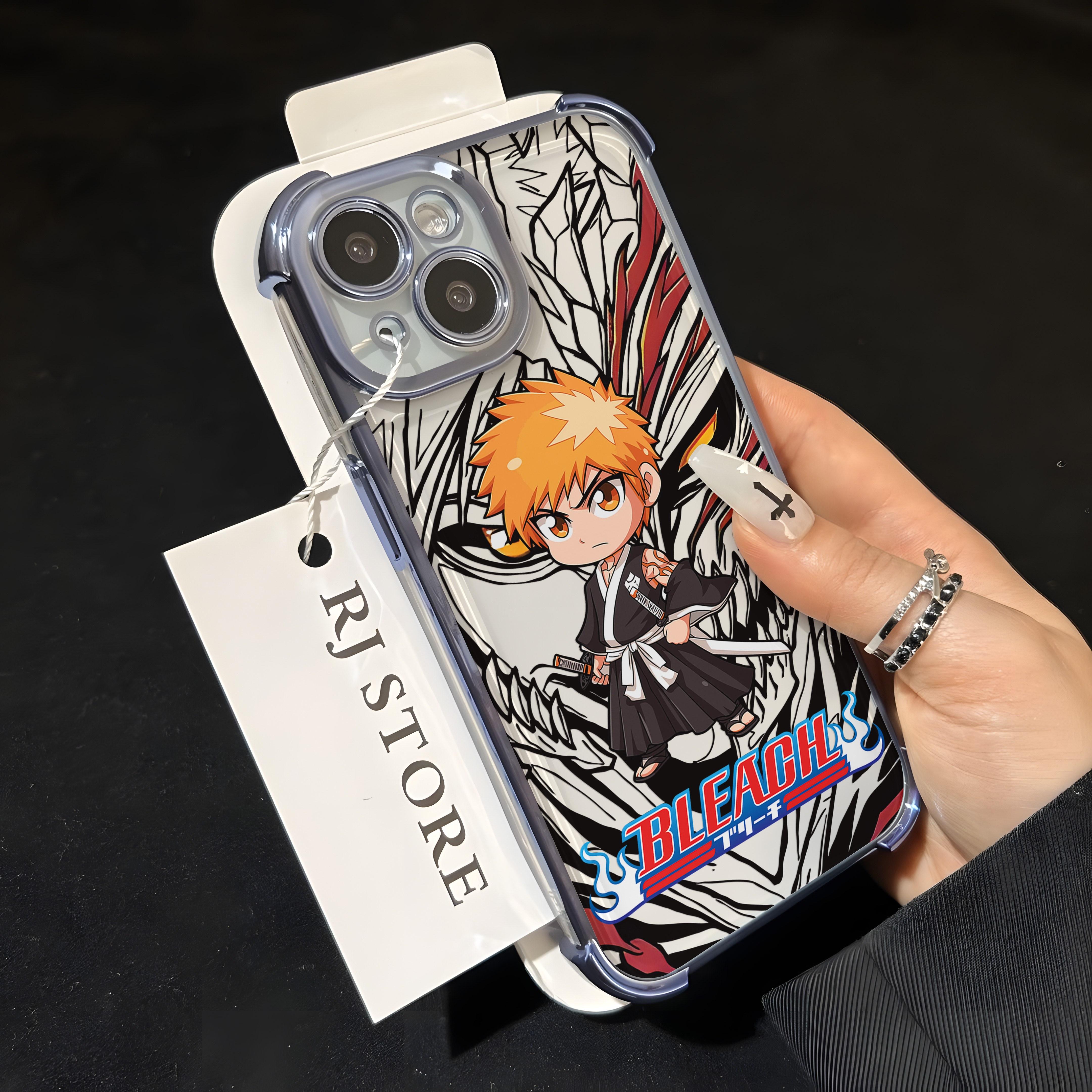 

Hot Anime BLEACHS New Plating Phone Case For Samsung S26 S25 S24 S23 S22 S21 S20 FE Note20 Edge Plus Ultra 4G 5G Anti Fall Samsung S24 Ultra 5G
