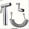 Women's Bidet Sprayer Set: High-Pressure Booster Faucet, Shower Head, and 304 Stainless Steel Toilet Splitter.