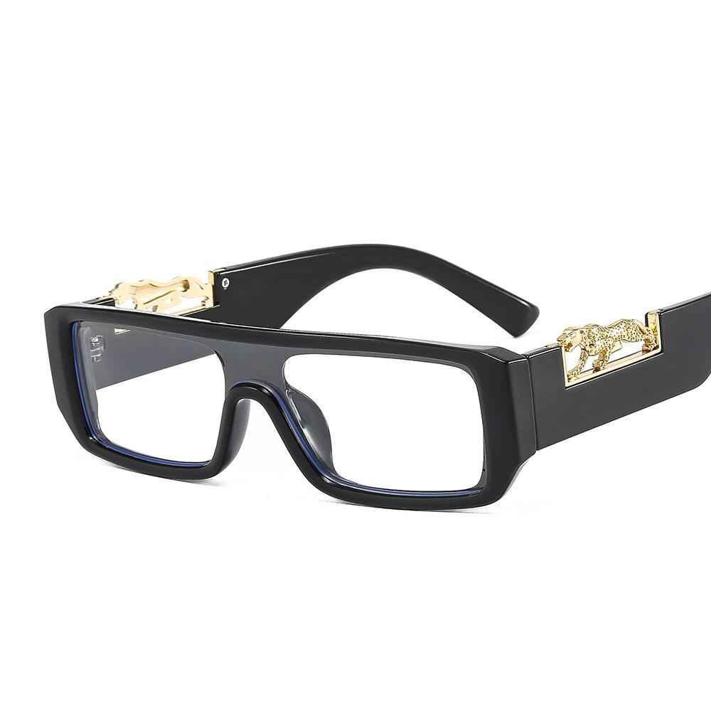 

Luxury Leopard Sunglasses for Men and Women Square Fashion Leo Designer Unisex Shades MERCELYN