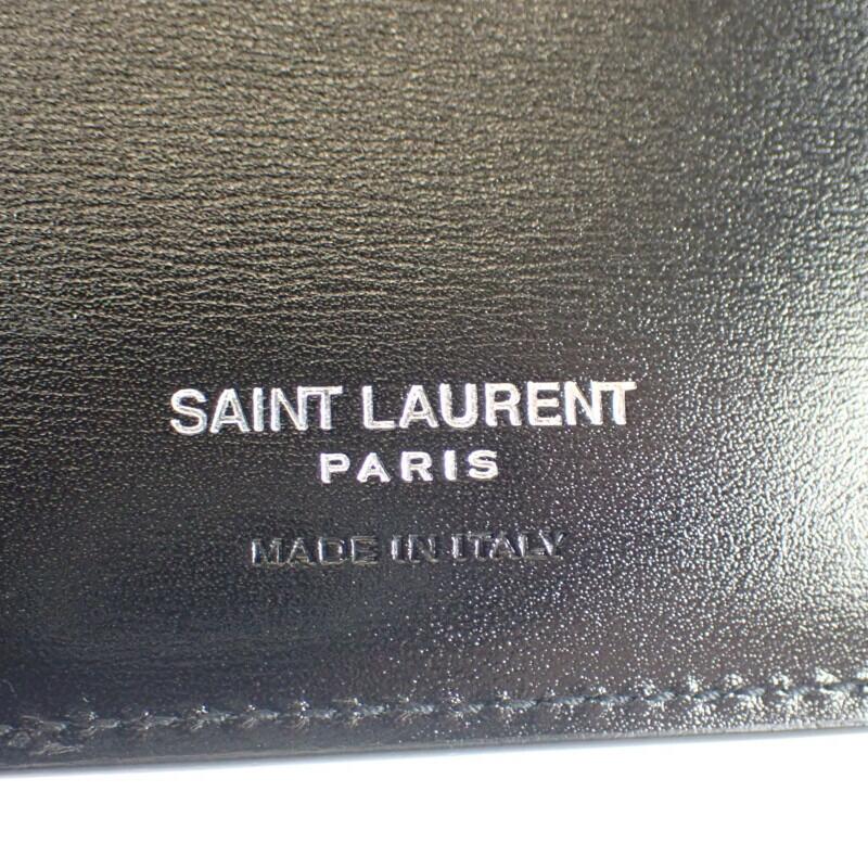 SAINT LAURENT  4856300SX0E1000 Card Case black Calfskin Women