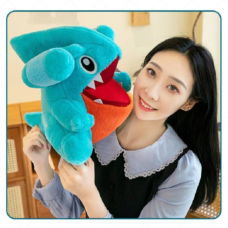 Plush Gible Toy Cute Cartoon Girl Children Birthday Holiday Doll Gift