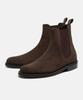 Maßgefertigte Felix Wildleder Chelsea Boots 4cm (Cr0077Sbr)