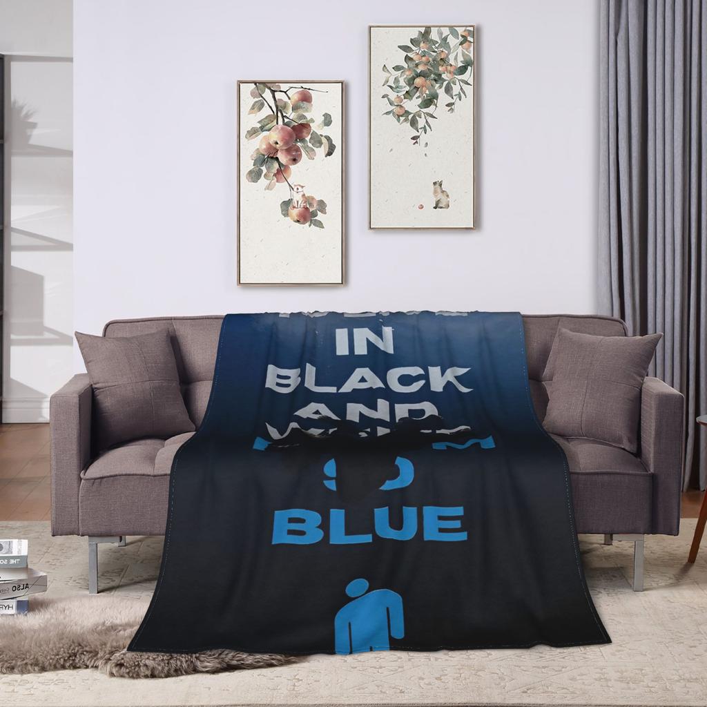 Hit Me Hard and Soft 2025 E-eilishes Deku  Teplá Měkká Vtipná Plyšová Přehozová Deka na Pohovku Křeslo Flanelová Přehoz na Postel Povlak na Postel