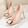 Fashion Autumn Women Classic Shoes High Heel Pumps Fashion 2025 Ladies Pointed Toe Wedding Dress Shoes Female Thin Heels Zapatos Mujer