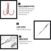 5/10pcs 15/20/25cm Anti-bite Steel Wire Leader Leashes For Fishing 50LB With Swivel Fishing Lure Accessories Pike Bass