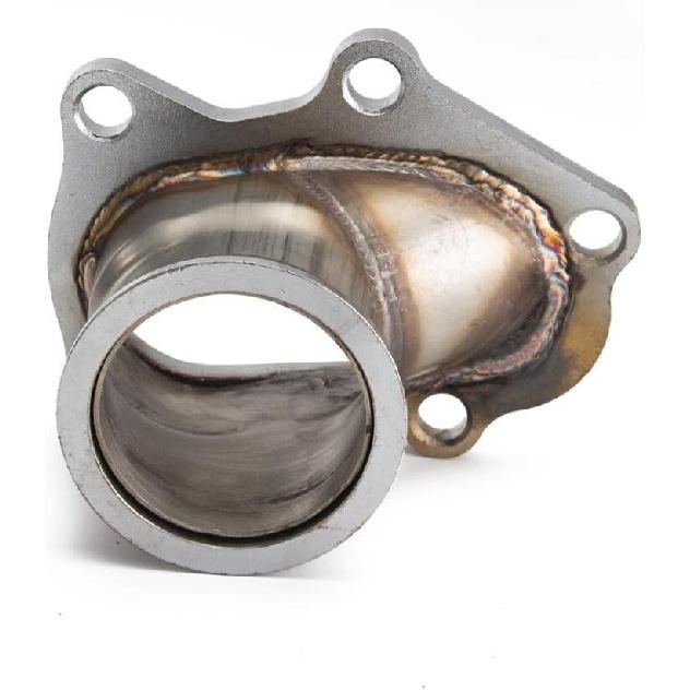 TD04 5 Bolt Turbo Downpipe Flange To 2.5"" V Band Conversion Adaptor For Su-baru EP-CGQ215Z (Component), ZXCHXINCAIXC626