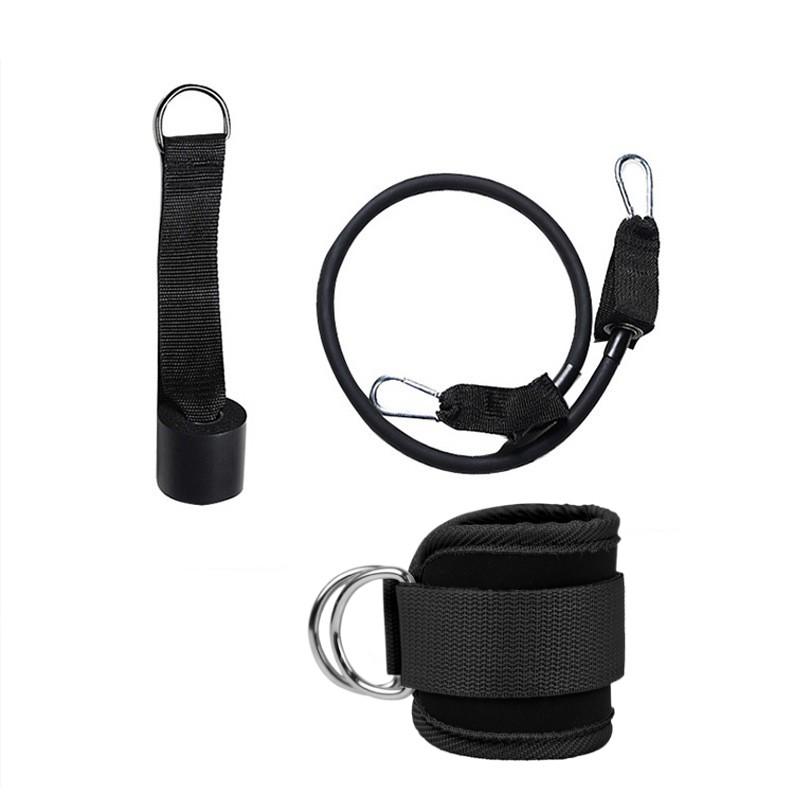 Curea de fitness pentru gleznă pentru aparate cu cablu Atașament de gleznă căptușit pentru picior și fesieri Gym Manșetă pentru gleznă Pradă exerciții de recul de șold