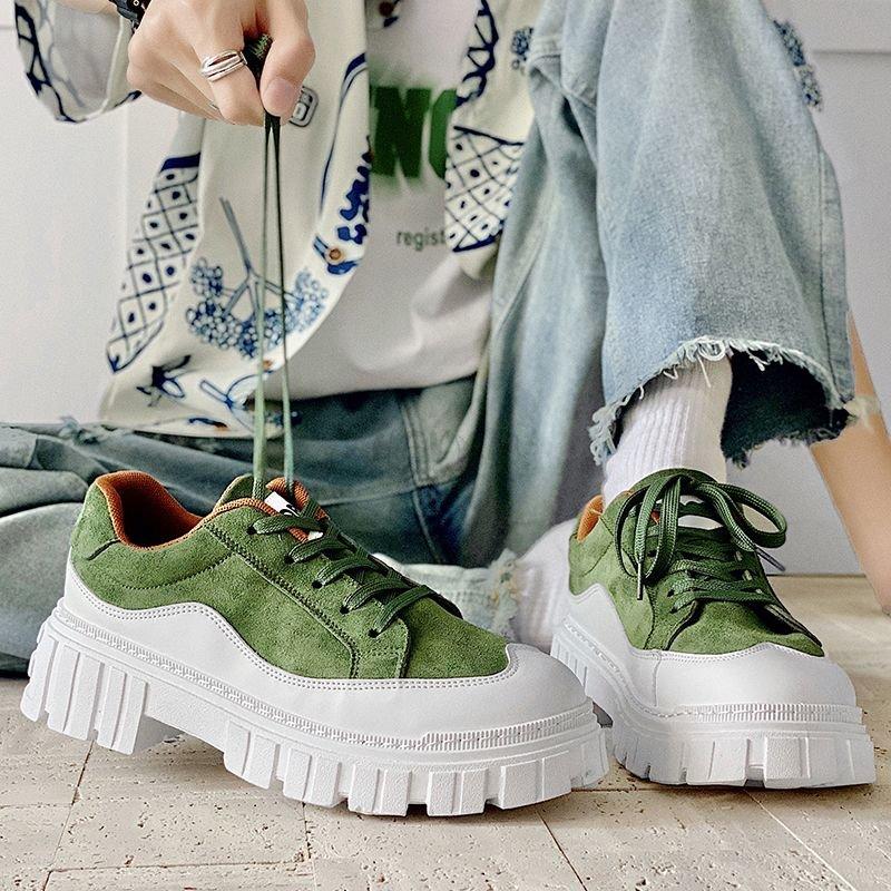 Casual Shoes Men Chunky Sneakers 2025 New Male Sneakers Black Autumn Shoes Platform Sneakers for Men Comfort Zapatillas Hombre