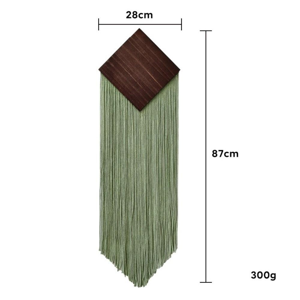 Handmade Woven Tapestry Bohemian Wall Background Decor Tassel Tapestry For Hotel Hanging Artwork