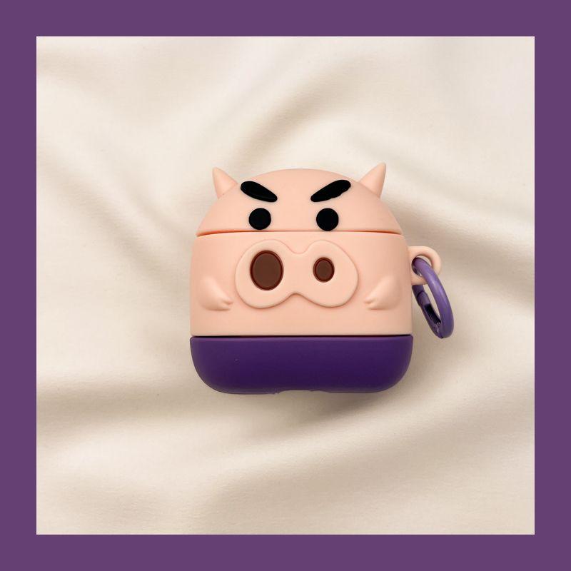 

Case Airpod3 for Apple Pro Earphone Case Second Generation Wireless Bluetooth Third Generation Aipods2 Generation Airpodpro Fourth Generation Box AirPods 4 [Fat Doodle Left Guard Door] Send Hook