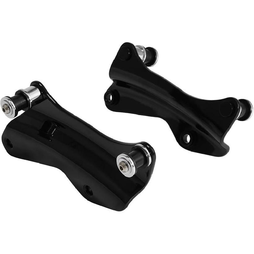 Комплект оборудования Green-L Black 4 Point Docking Hardware Kit подходит для Harley Touring Road King Street Electra Glide 2014-2024 чёрный