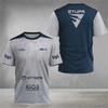 Sommer Herren 3D-Druck Rundhals T-Shirt Rennfahrer Kostüm
