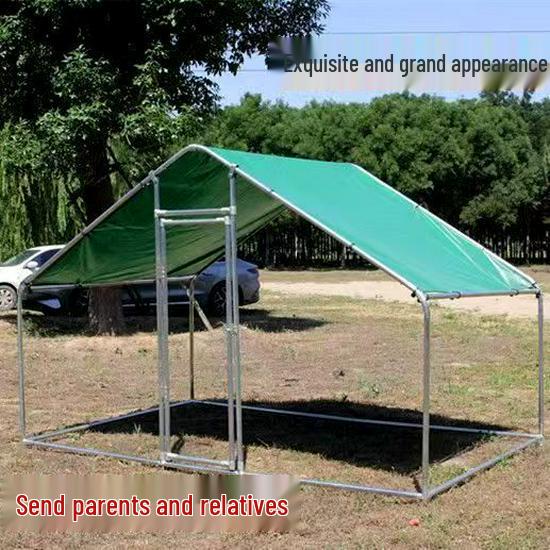 Extra Large Rainproof Outdoor Chicken Coop & Poultry Cage for Rabbits, Peacocks, and Pigeons