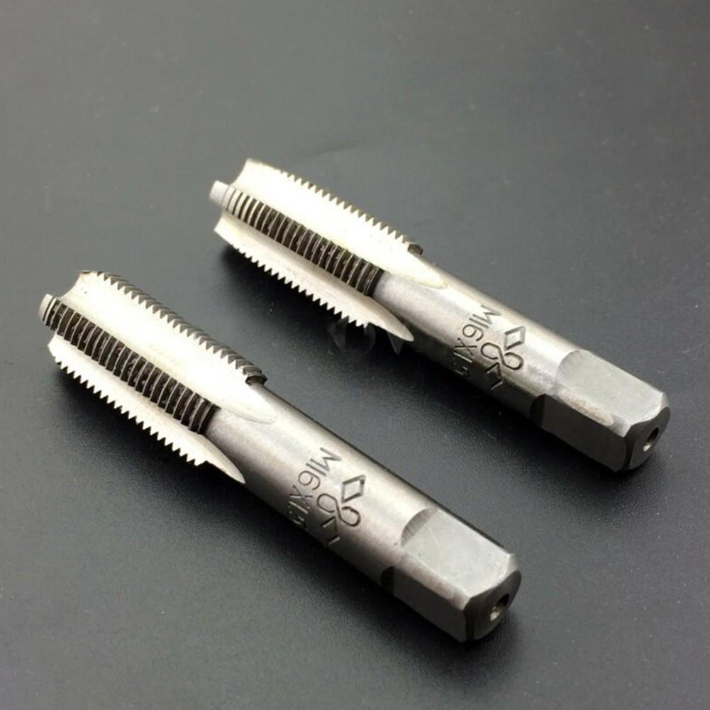 2pcs HSS 16mmx1.5 Metric Taper & Plug Tap Right Hand Thread M16x1.5mm Pitch