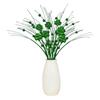 St. St. Patrick's Day Künstlicher Klee-Stecker Blume Simulierte Klee-Stange Floristischer Stecker Künstliche Blumenarrangement Tischmittelstück Festivaldekoration