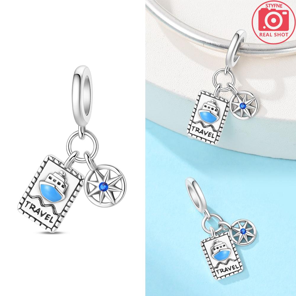 

Girl Original Metal Azure Windmill Pendant Travel Airplane Earth Pendant Fit Bangle Accessory Valentine Gift Making Elegant Fashion Beautiful Lovely