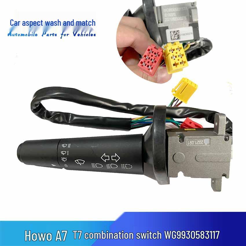 Compatible for Sinotruk Howo T7/T7H/A7 Combination Headlight/Turn Signal Switch WG9930583117 Vehicle Aspects