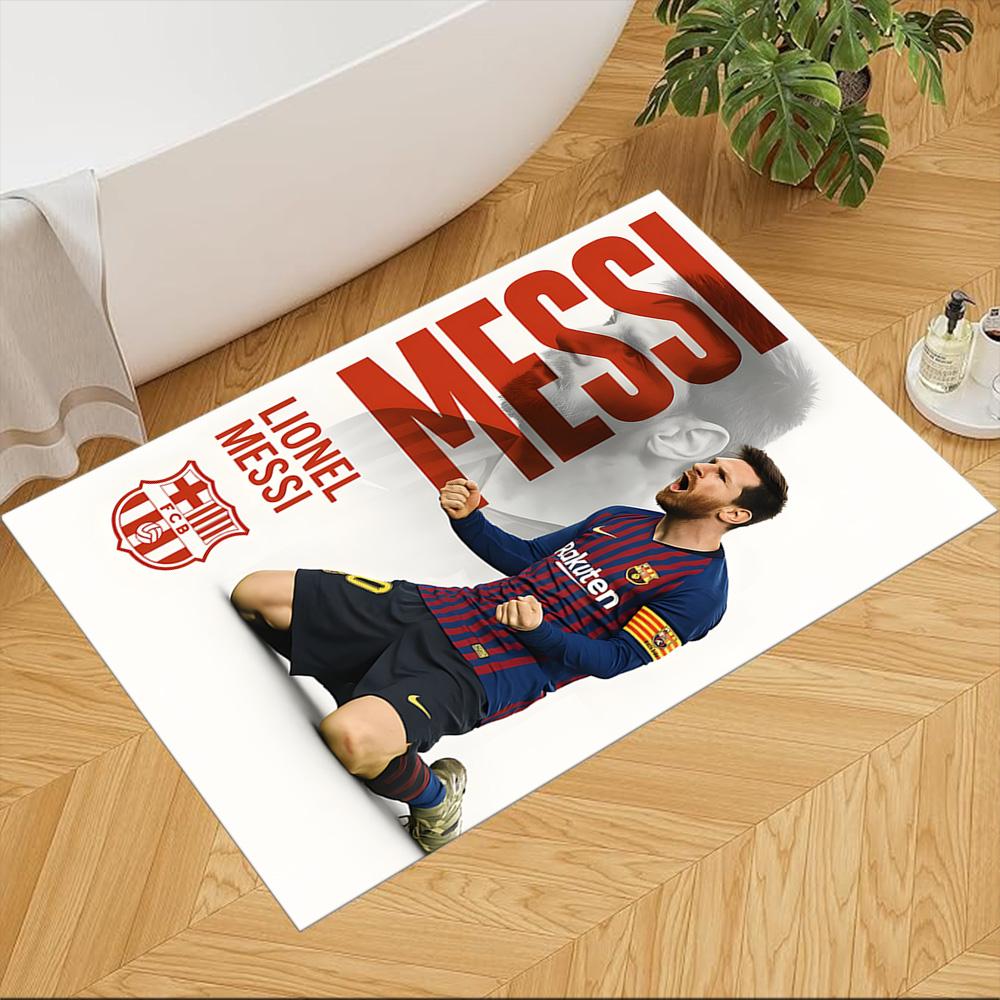 Messi Large Mouse Pad Desk Mouse Pad Study Desk Mat Non-Slip Rubber Bottom Office Desk Accessory