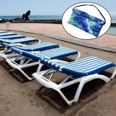 Microfiber Sunbathing Lounger Beach Towel Absorbent for Holiday Vacation Hotel Sunbath Lounge Cover
