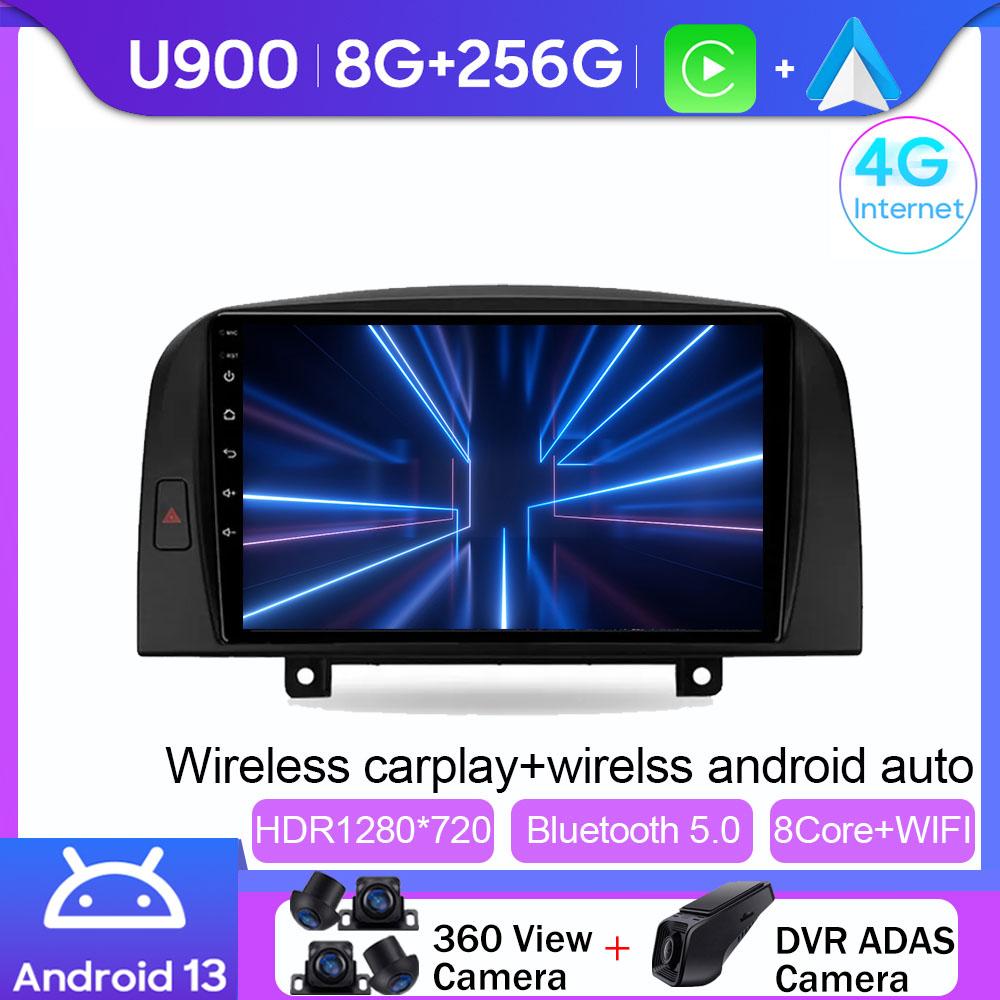 For Hyundai Sonata NF 2004 - 2008 Android Car Radio Stereo Unit Multimedia Player GPS Navigation Carplay Android Auto No 2din