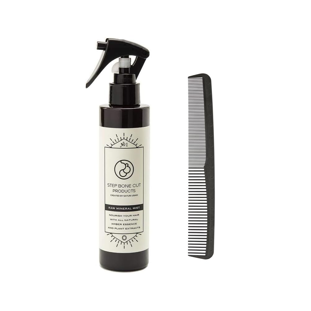 

SBCP Raw Mineral Mist Professional оригинальный набор расчесок для и высокоувлажняющий УФ-салон красоты Step Bone Cut Products [лосьон] + (200мл) «Один волос,
