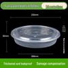 Rectangular Disposable Plastic Food Container