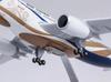 Air China 'Zichen Hao' Airbus A330 Model (1:135 Scale) with Wheels & Lights - 47CM Civil Aviation Passenger Aircraft Ornament.