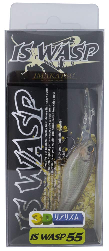 

IMAKATSU IS Wasp 55 3D Realism Lure for 3DR Real Smelt #718