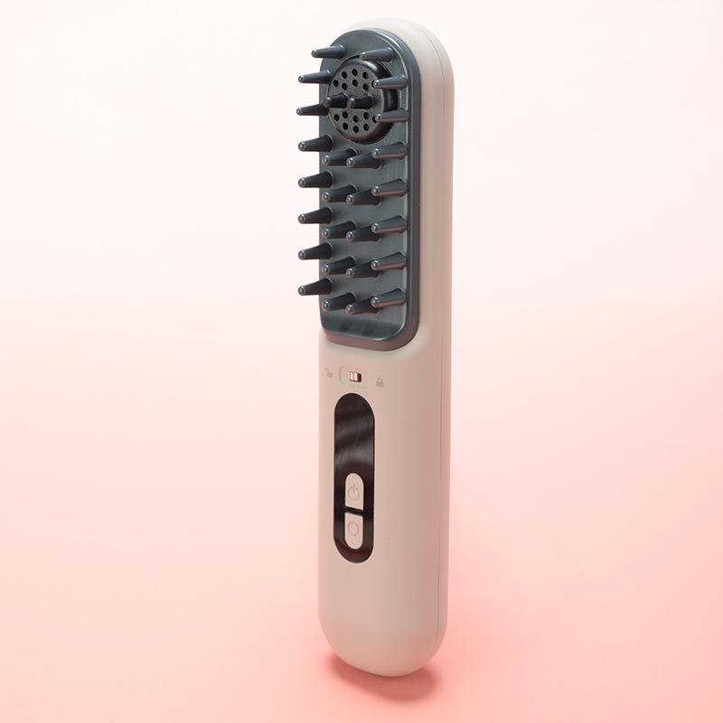 Golden Rice Heated Handheld Scalp Massager Comb for Elders