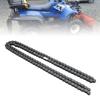 415 Chain, Heavy Duty Go Kart Off-Road Bike Drive Chain 130 Link Metal Chain