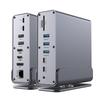 15v1 dokovací stanice Type-C s víceportovým USB a gigabitovým síťovým portem
