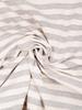 LA MAISON STUDIO Maison Dog Stripe Ringer Short Sleeve Melangray(Fcg2Ts762W)
