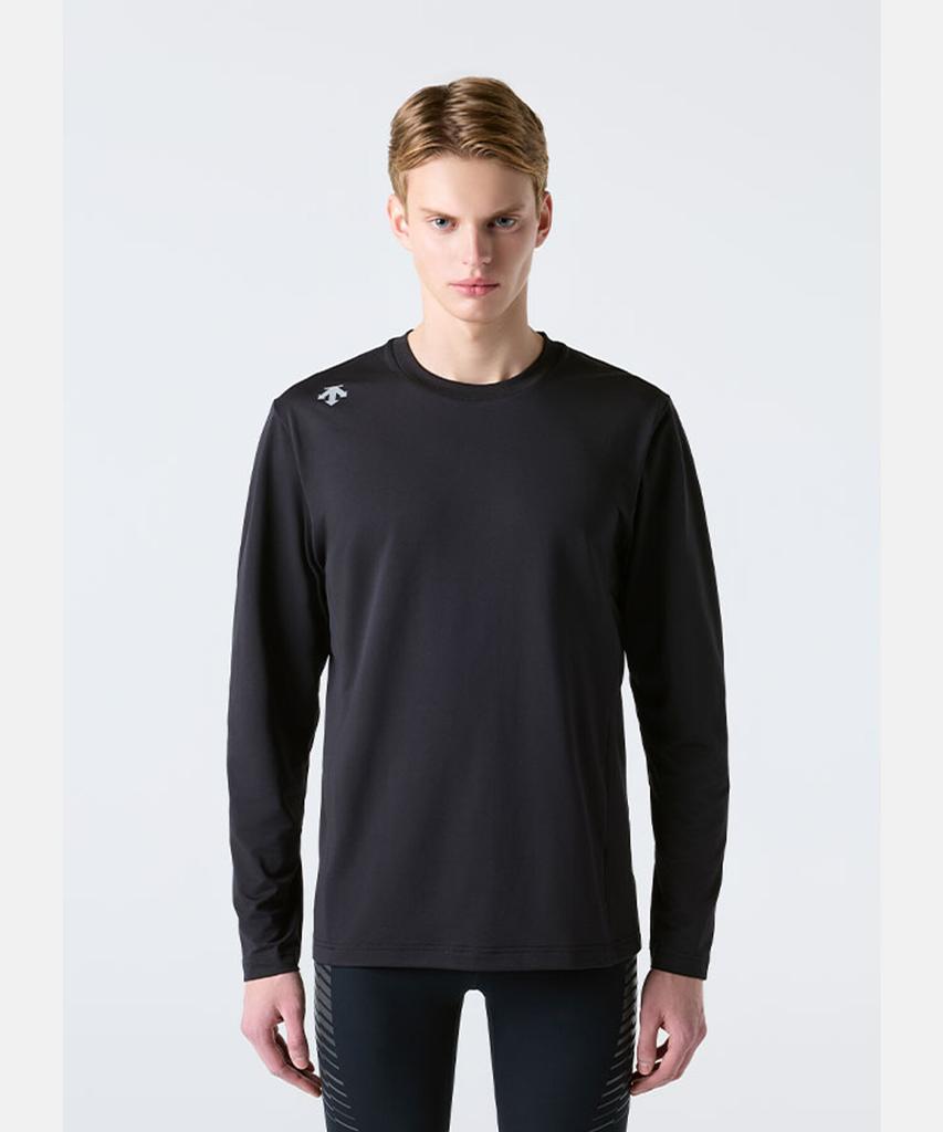DESCENTE Running Quick-Drying Long Sleeve T-Shirt Black Sr123Rtl21 (B Type)
