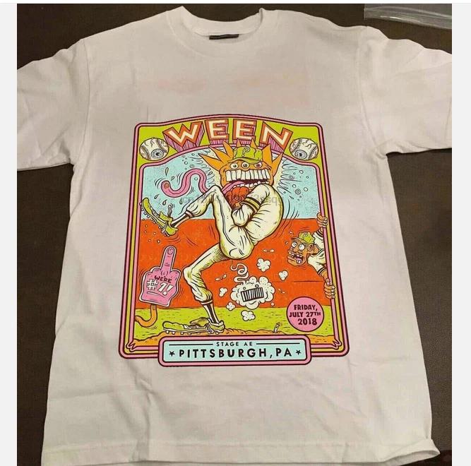

Inspired Ween Tour Vintage 2018 Music Fan White Shirt 2XL