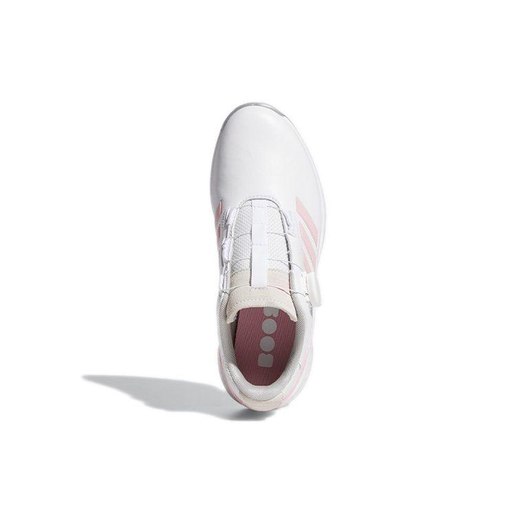 adidas EQT BOA Golf Abrasion Resistant Abrasion Resistant Low Top Running Shoes Women's White Pink FW6285