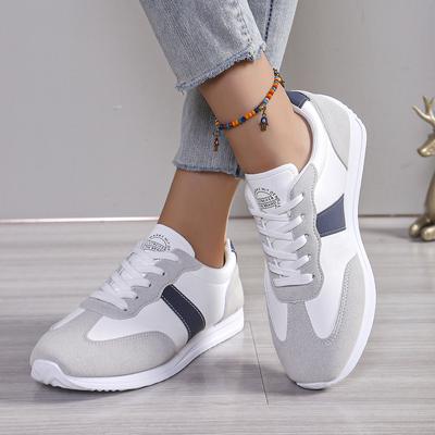 Autumn Women's Casual Shoes New Lace Up Flats Outdoor Sneakers for Women Platform Shoes Light Casual Women's Running Shoes
