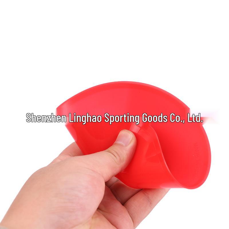 Mini Robuster Runder Logo Trainingskegel & Hindernismarkierer für Fußball