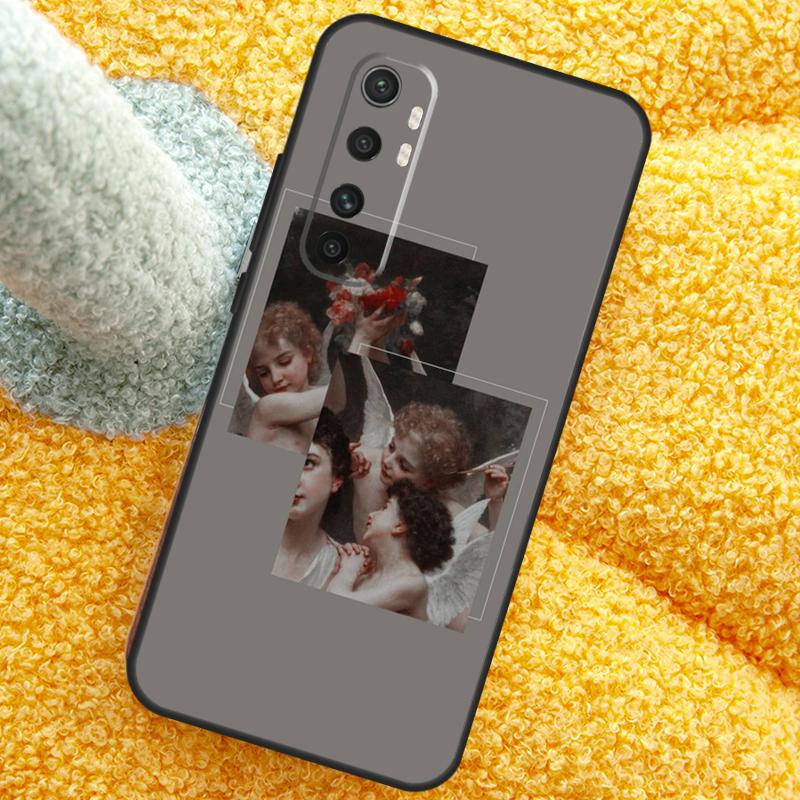 Cute Angels Aesthetic Aesthetics Case For Xiaomi 17 Pro Max 13 14 15 Ultra 13T 14T 15T Cover For POCO X7 X5 X6 F5 F6 F7 F8 Pro