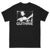 WOODY GUTHRIE Black Graphic T Shirt Unisex classic tee