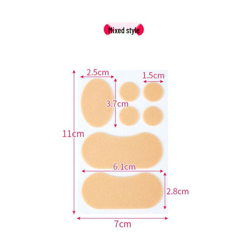 "Invisible Heel Blister Prevention Stickers for Women's High Heels"